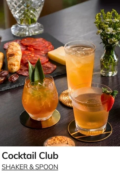 Shaker and Spoon Cocktail