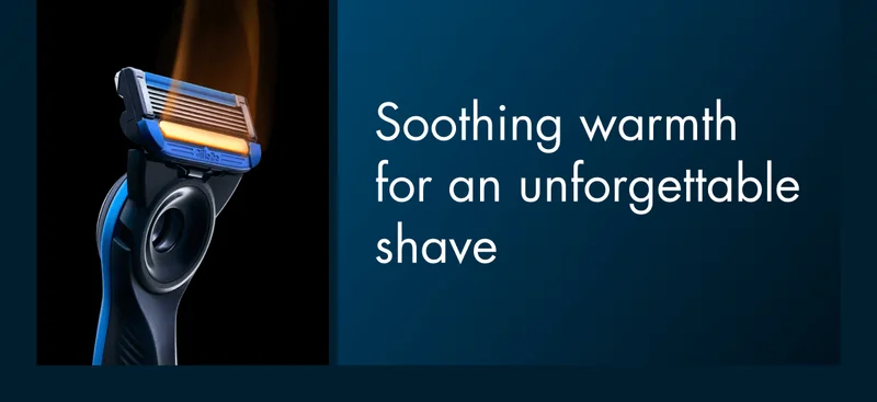 Soothing warmth for an unforgettable shave