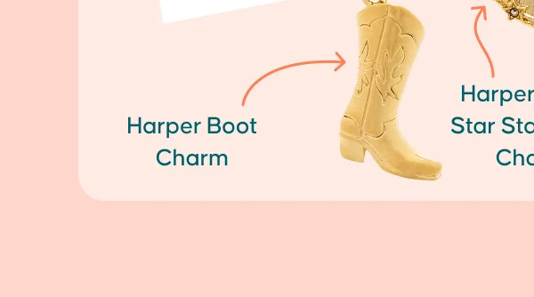 Harper Boot Charm