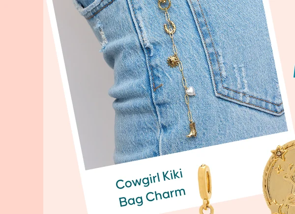 Cowgirl Kiki Bag Charm
