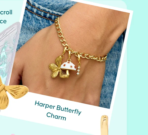 Harper Butterfly Charm