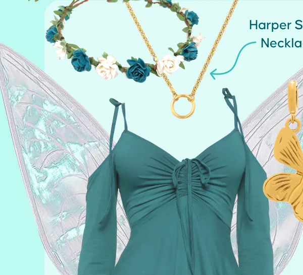 Harper Scroll Necklace