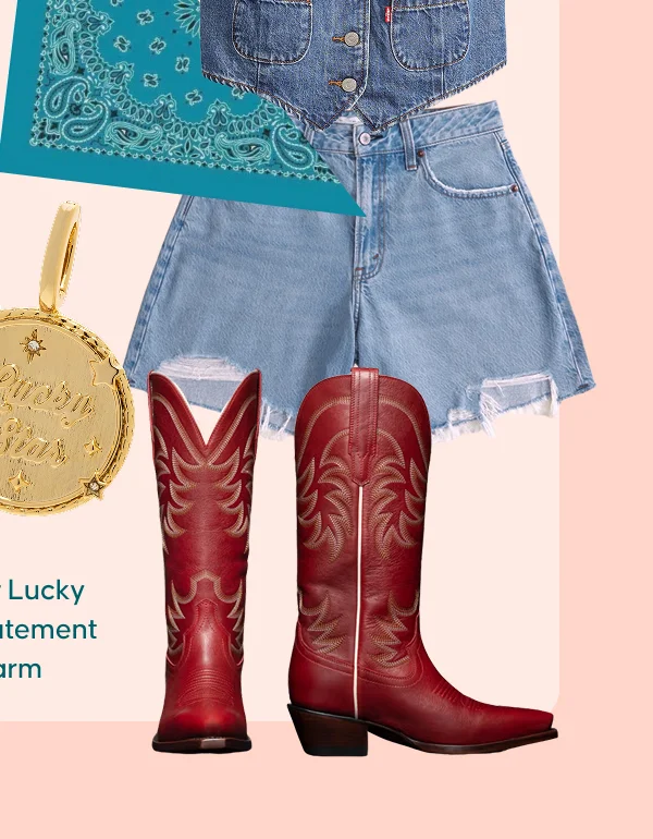 Harper Lucky Star Statement Charm