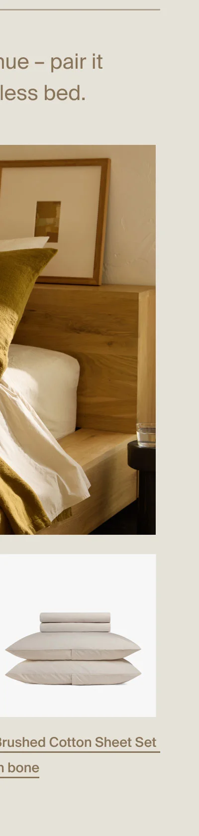 Brushed Cotton Sheet Set