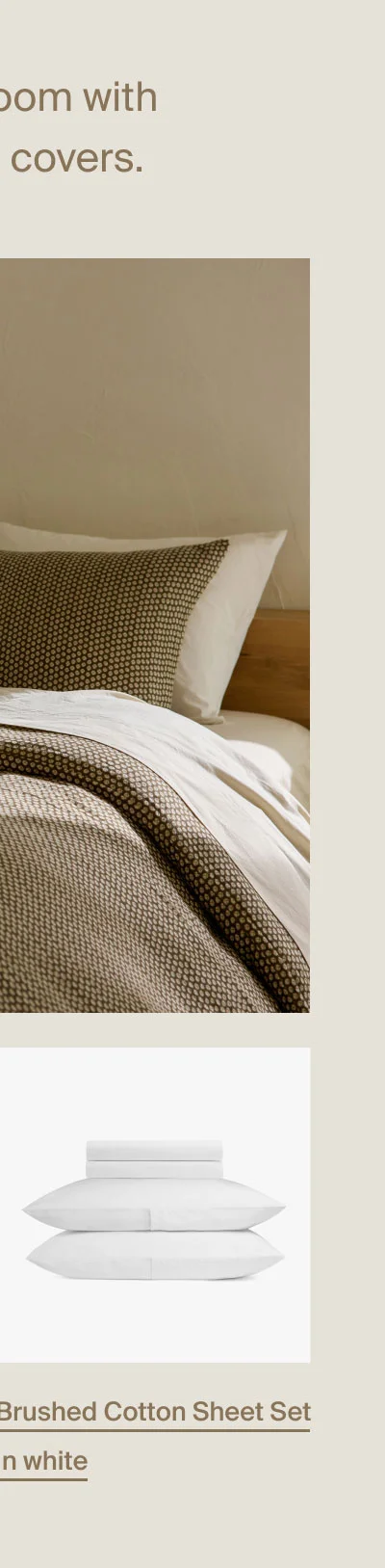 Brushed Cotton Sheet Set