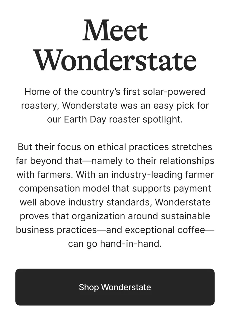 Meet Wonderstate. Shop their collection