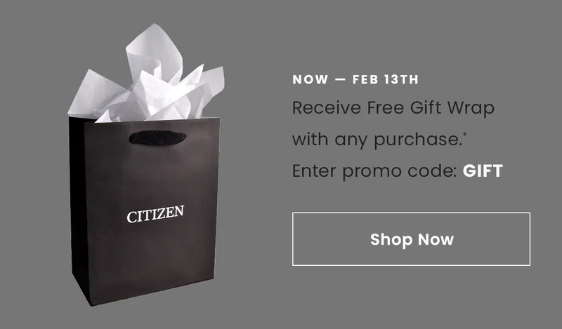 Now-FEB 13th: Receive free gift wrap with any purchase. Enter promo: discount code
