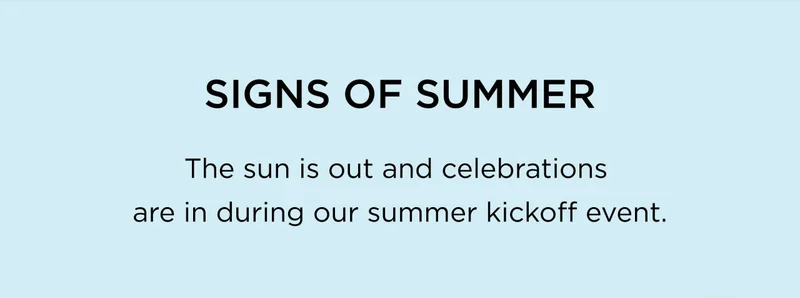 Signs Of Summer