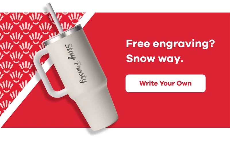 Free engraving? Snow way.