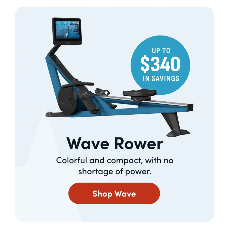 Wave Rower. Up to $340 in savings.