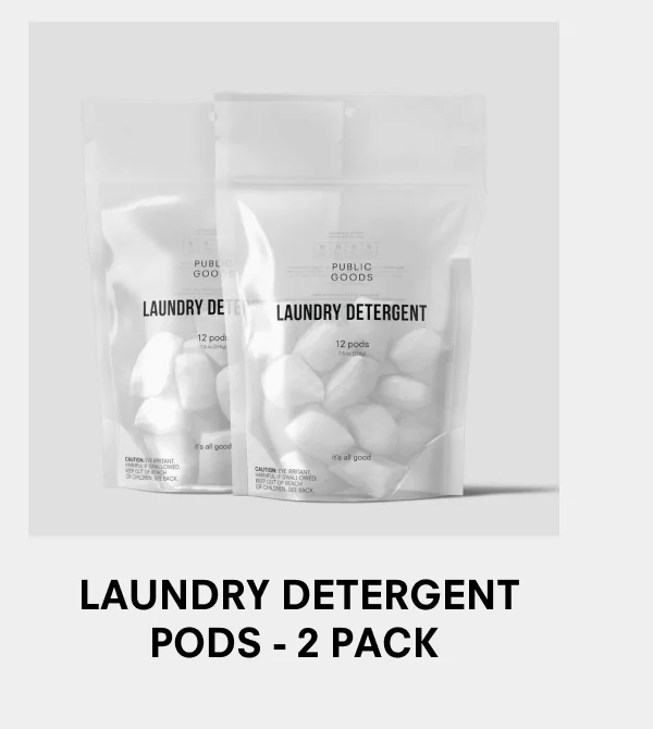 Laundry Detergent Pods - 2 Pack