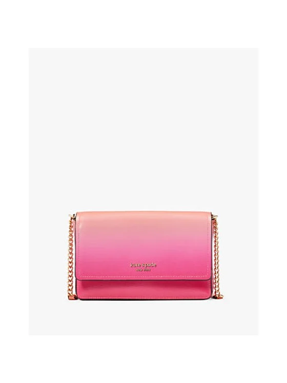 Morgan Ombre Flap Chain Wallet