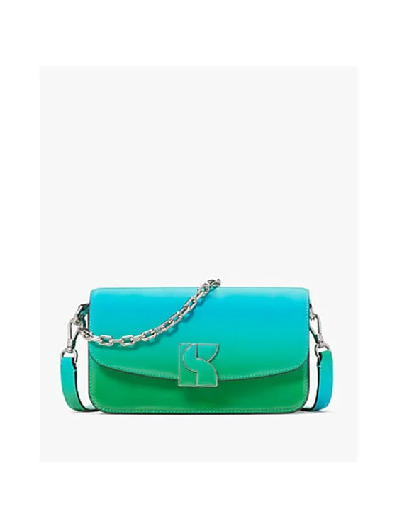 Dakota Ombre Patent Leather Small Crossbody