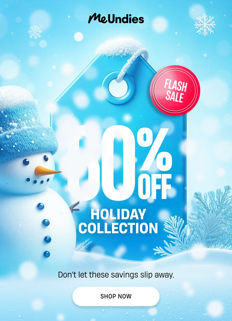 MeUndies | Flash Sale | Holiday Colleciton | Shop Now