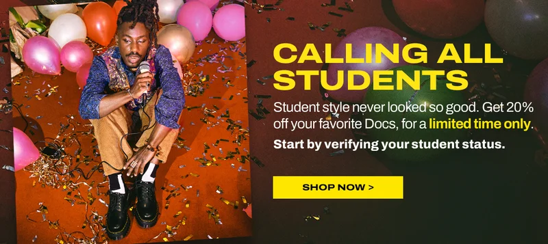 For a limited time, students get 20% off your favorite Docs. SHOP NOW >