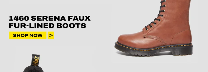 1460 Serena Women's Faux Fur-Lined Leather Boots