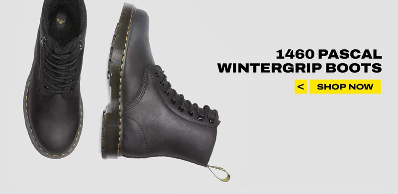 1460 Pascal Wintergrip Outlaw Leather Lace Up Boots