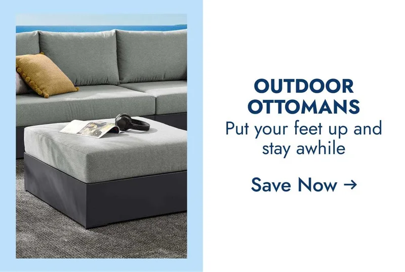 Outdoor ottomans