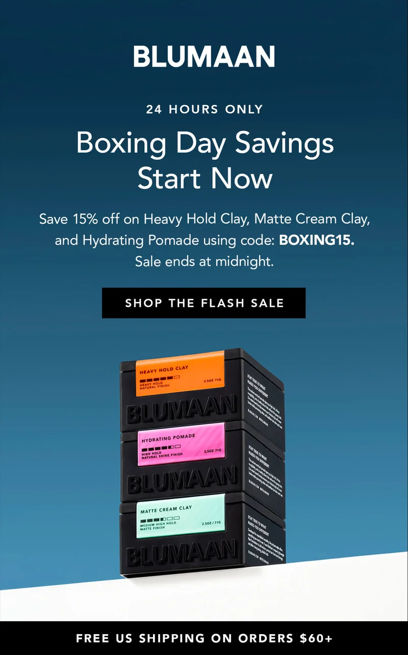 Boxing Day Savings Start Now