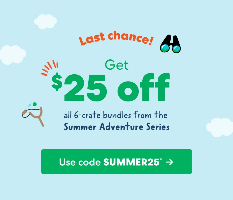 Lost chance! Get $25 off all 6-cra+e bundles from The Summer Adven+ure Series Use code discount code*