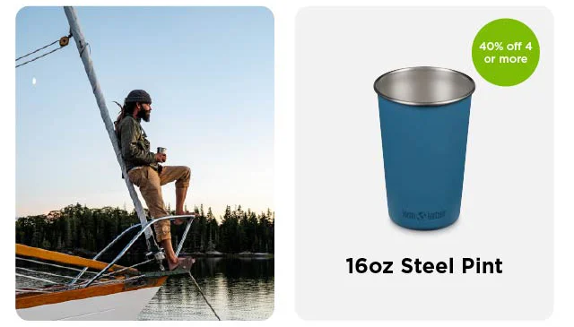 16oz Steel Pint