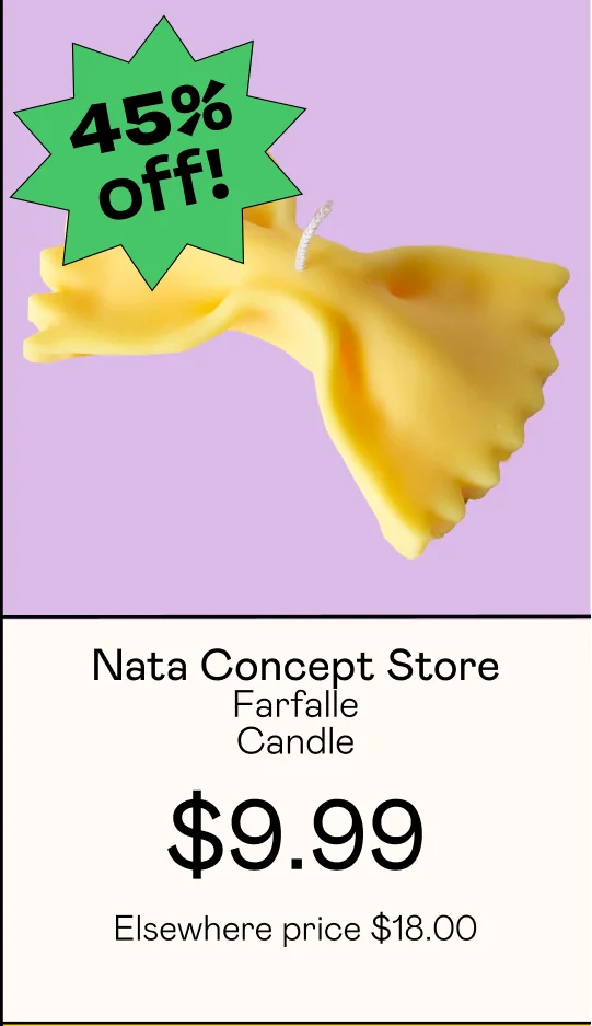 Farfalle Candle