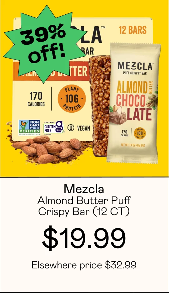 Almond Butter Puff Crispy Bar (12 CT)
