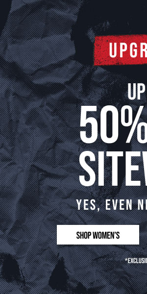 UPGRADE! Up to 50% off Sitewide. Yes, Even New Arrivals Shop Women's