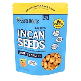 Lightly Salted - Roasted Sacha Inchi [12oz bag]