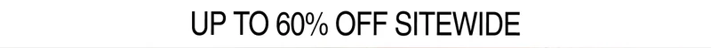 Up To 60% Off Sitewide