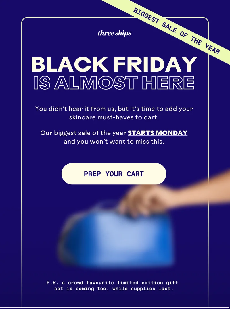 Black Friday is Almost Here. Prep Your Cart.