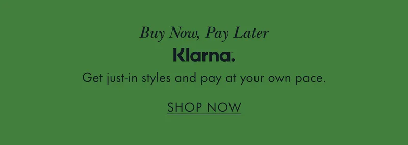 Buy now, pay later.