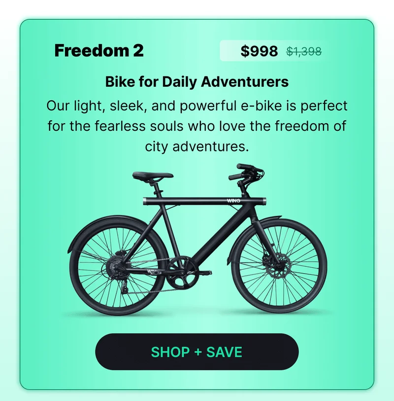 SHOP + SAVE