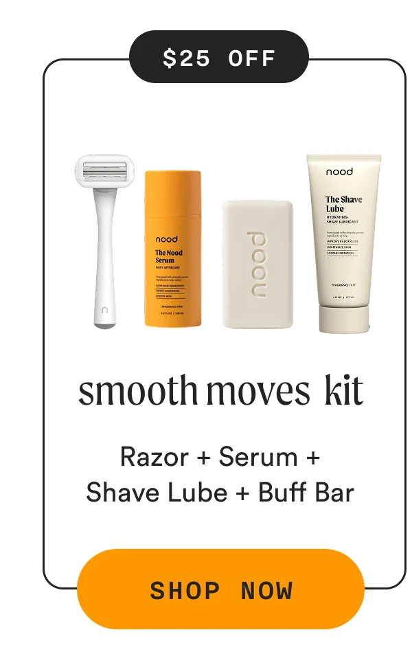 smooth moves kit - ($25 Off) - Razor + Serum + Shave Lube + Buff Bar - SHOP NOW