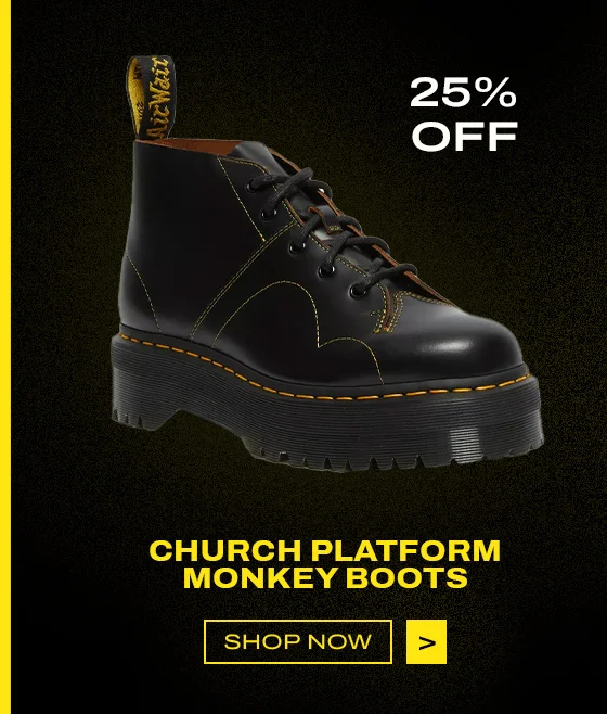 CHURCH PLATFORM MONKEY BOOTS