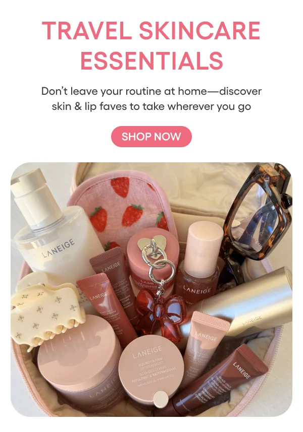 travel skincare