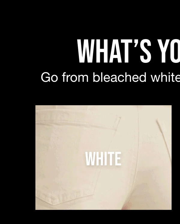 What's Your Wash? White