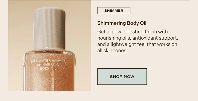 Salt Water Vanilla Shimmering Body Oil