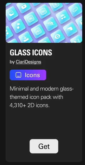 Glass Icons by CiariDesigns Glass Icons by CiariDesigns
