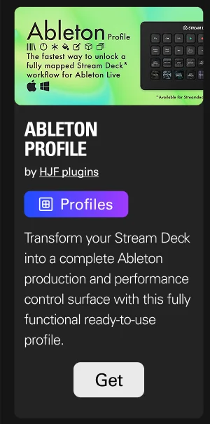 Ableton Profile by HJF plugins Ableton Profile by HJF plugins