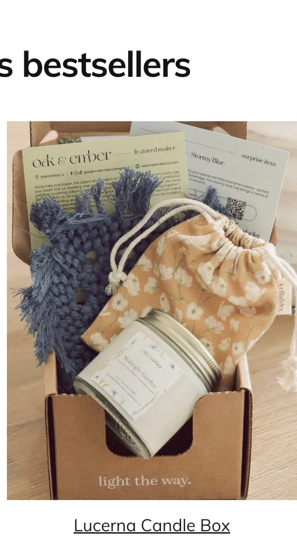 The Lucerna Box | Monthly Candle Subscription