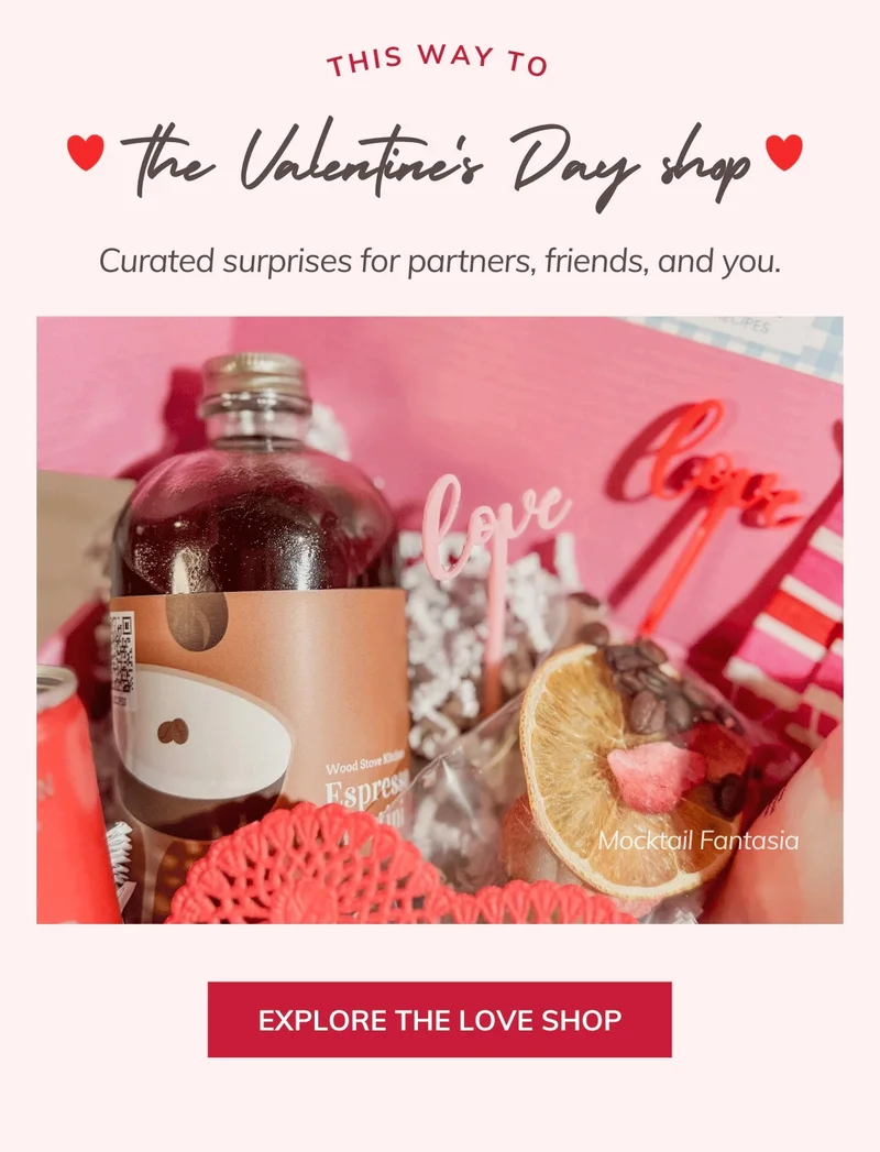 The Valentine's Day Shop