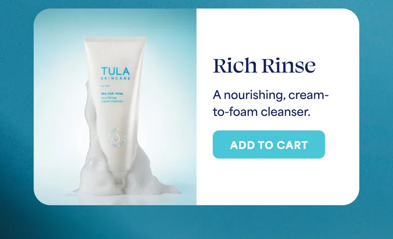 Rich Rinse A nourishing, cream-to-foam cleanser. -- ADD TO CART