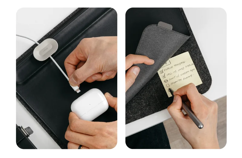 an image of a promotional ad for a travel wallet
