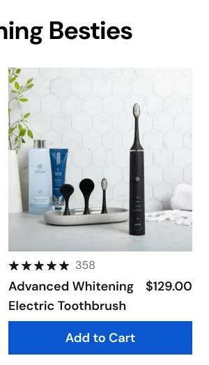 Shop Advanced Whitening Electric Toothbrush