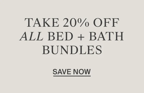 Take 20% off all Bundles