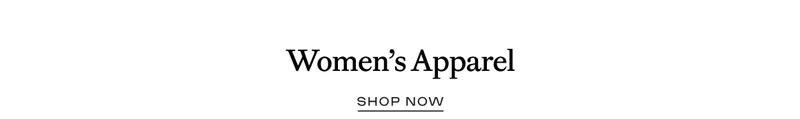 Shop Women's Apparel