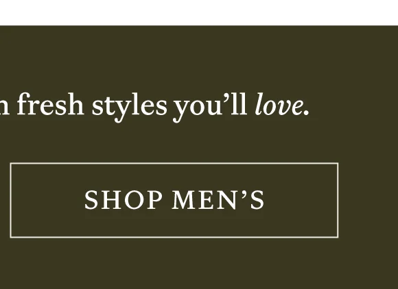 Shop Men's