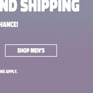 Up to 50% off, Even New Arrivals + Free Ground Shipping Shop Men's