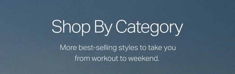 Shop By Category